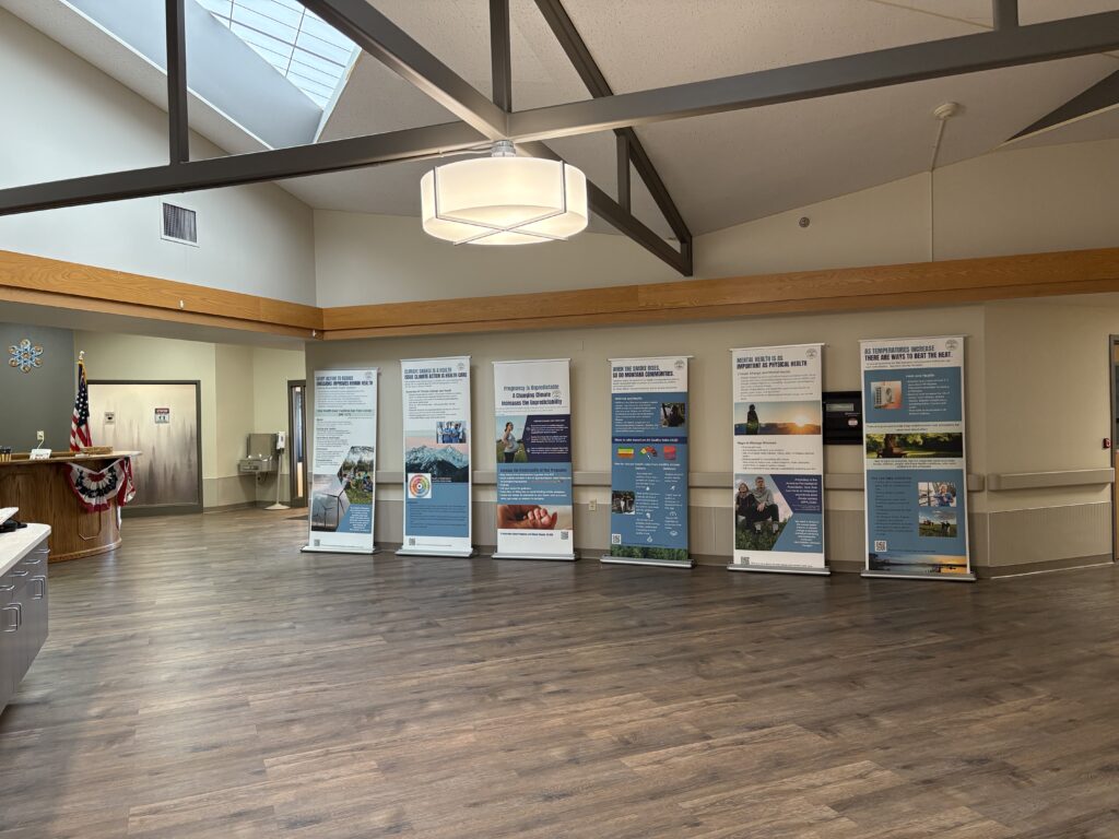 BANNERS IN A HOSPITAL